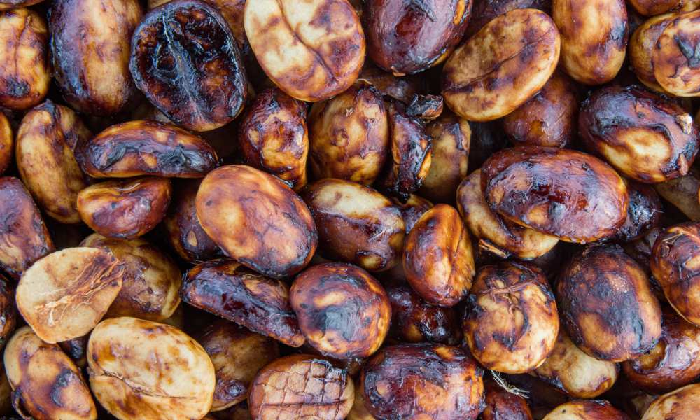 Honey process: the sticky fruit layer left on the seed while it dries.